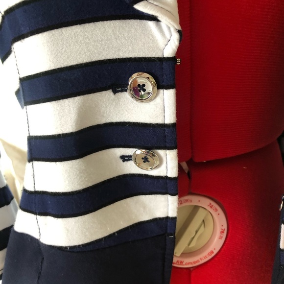 WHBM soft jacket, size 4 , nautical style - Picture 4 of 7